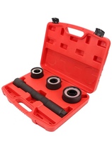 4-piece set of steering gear inner ball head tools inner tie rod removal tools rudder wrench disassembly and removal tools car maintenance