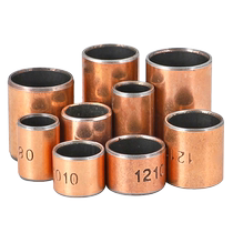 SF-1 oil-free self-lubricating composite bearing copper sleeve bearing sleeve wear-resistant copper bushing sleeve 3 4 5 6 7 8 80