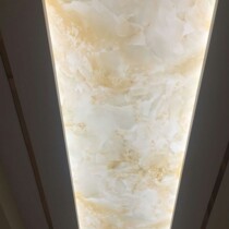 Acrylic lamp plate light transmission stone corridor aisle light transmission plate image wall light box snowflake light transmission plate imitation cloud stone plate