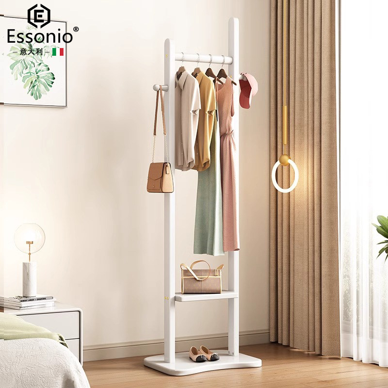 👗家居新宠!essonio 意大利实木挂衣架,让你的衣帽间焕然一新 -衣帽架-淘宝好物网