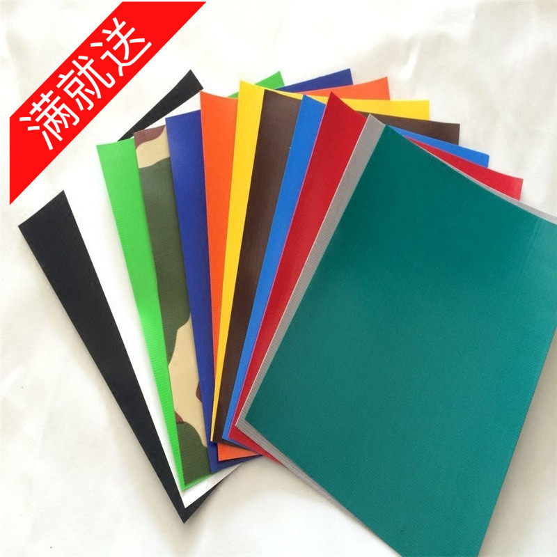 New high-density coated flame-retardant tent cloth anti-aging push-pull tent rain cloth membrane structure knife scraping canvas custom