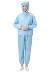 Bộ đồ lao động có mũ trùm đầu chống tĩnh điện, chống bụi, quần áo bảo hộ phòng sạch có mũ trùm đầu cho nam và nữ 