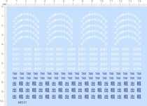 68531 Full page glue 1 18 Beijing Xianglin taxi model paper model model water sticker custom-made custom-made