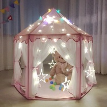 Hexagon Princess Castle Oversized Tulle Childrens Toy House Oversized Game Room Hot Sale Anti-mosquito Puzzle Tent Gift
