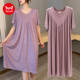 猫人睡裙女夏季莫代尔2025年新款睡衣裙大码胖mm200斤宽松薄款