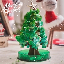 Flowering crystallized Christmas tree magical watering growth creative magic tree childrens toys Christmas gifts