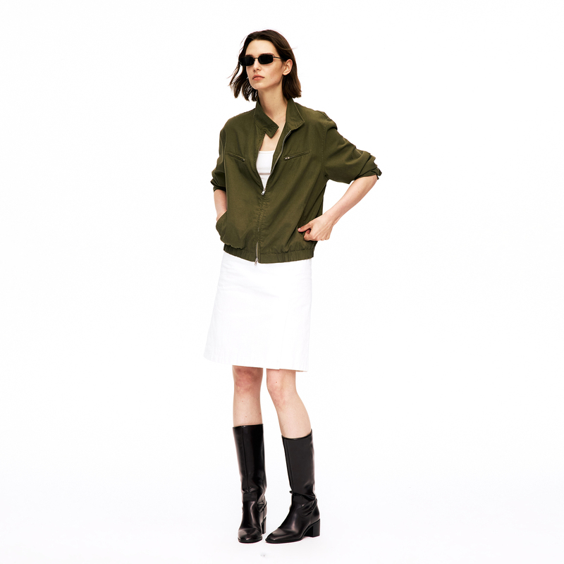Curri and Classic Loose-Fitting Drop-Shoulder Textured Heavy-Duty Wear-Resistant Workwear Stand-Up Collar Casual Cardigan Jacket Curri and Classic Loose-Fitting Drop-Shoulder Textured Heavy-Duty Wear-Resistant Workwear Stand-Up Collar Casual Cardigan Jacket