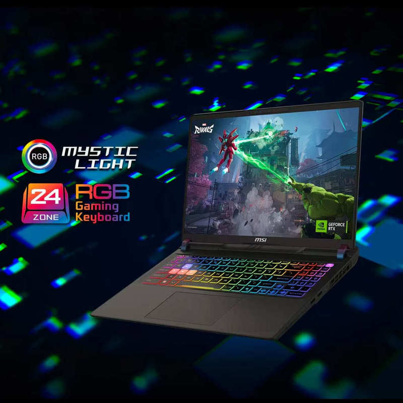 MSI Titan16 Ai Laptop Rtx5070Ti Full-Performance Graphics Card Student 16inch Gaming Laptop