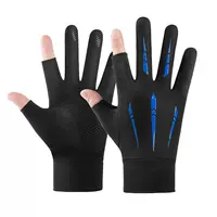 Шелковая нескользящая синяя стрела