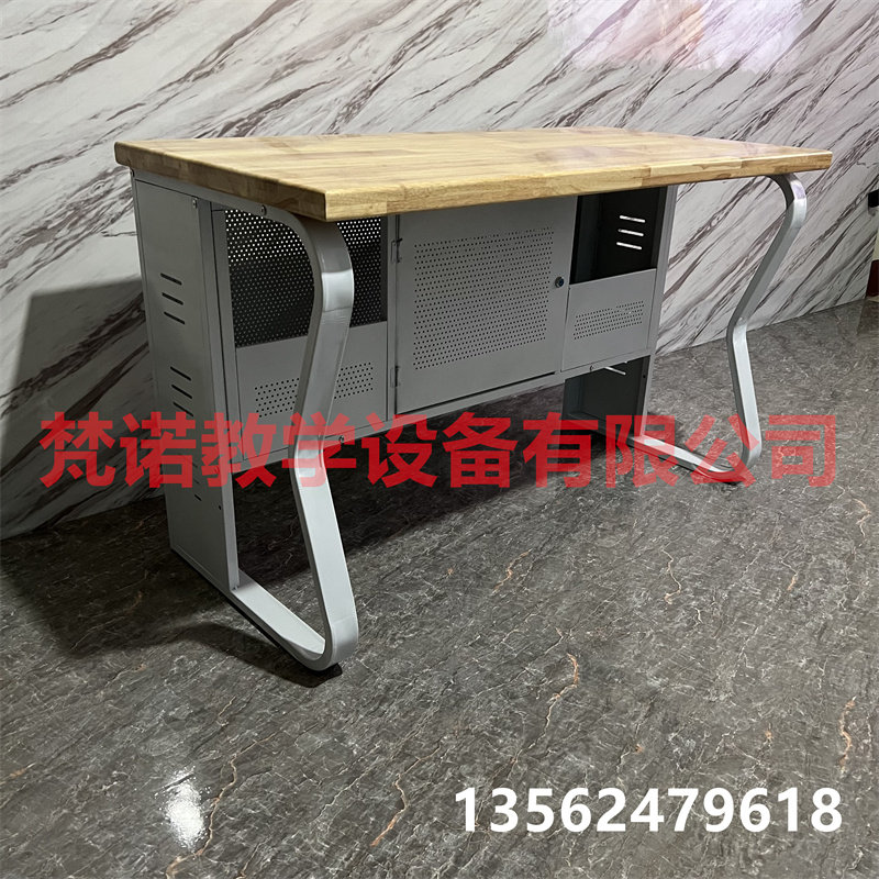 School Student Room Computer Desk Micromachine Room Desk Practical training Computer Classroom Voice Classroom Examination computer desk