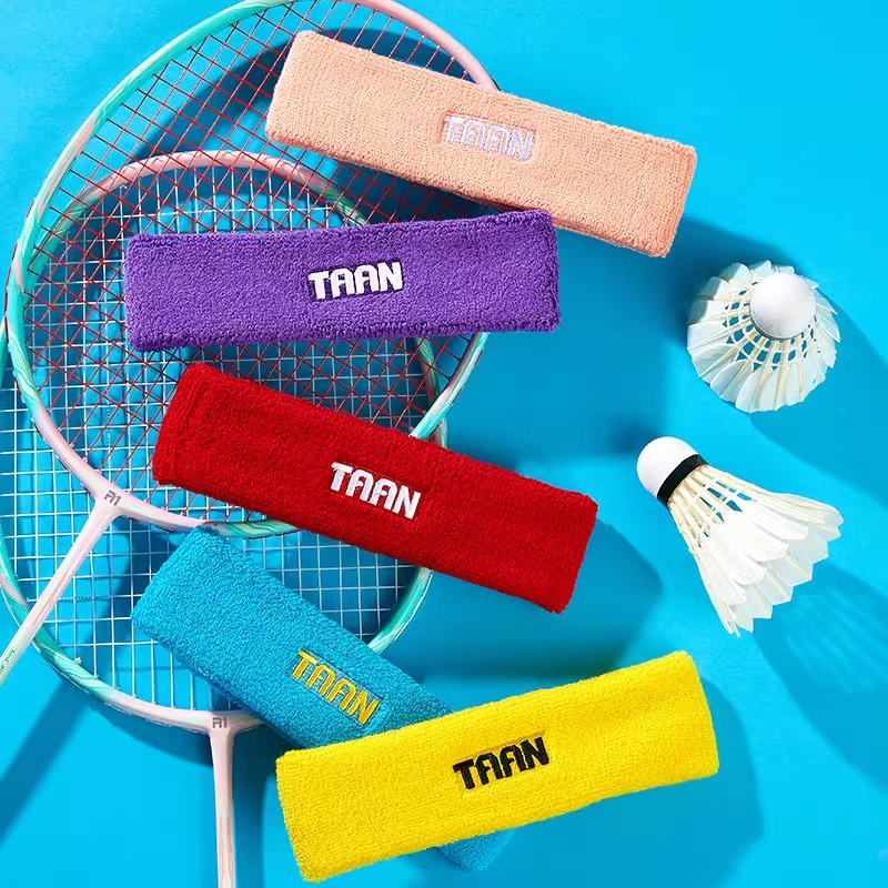 TAAN Taen badminton Sport head with hair band Sweat Running Fitness for men and women Anti-sweat basketball Sweat Towel-Taobao