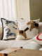 Year of the Horse cream style pillowcase living room sofa bedroom bay window embroidered cushion pony square back cushion without core
