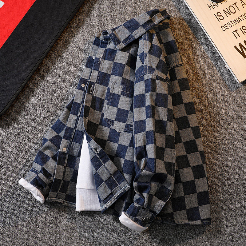 Children's clothing boys denim jacket spring and autumn 2022 new trendy street boy autumn Korean children's autumn jacket