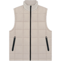 LI-NING1990 Mens Casual Warm Reversible Cotton Vest Jacket Li-NING1990 Commuting Series