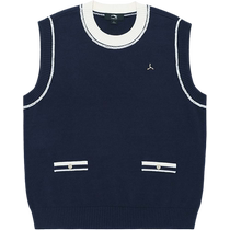 LI-NING1990 Womens Spring and Summer Retro Casual Loose Vest Sweater Li-NING 1990 Classic Series