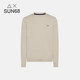 SUN68 Men's Slim Fit Sweater Cashmere Sweater Italian Business Casual Round Neck Basic Pullover Knitted Wool Sweater