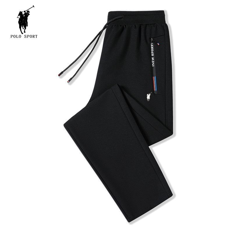 Polo Sport Spring and Autumn New Sports Pants Men's Long Pants Paul Pants Loose Large Size Fleece-Lined Casual Sweatpants Men