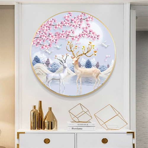 Олень кросс -стежк 2025 Новая 5D Diamond Painting Full Diamond Living Room Point Point Sticking Chricks и камни показывают DIY ручной работы ручной работы