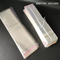 OPP plastic bag self-adhesive bag 12*45 Buddhist incense transparent ziplock bag slender strip packaging bag 8*60cm