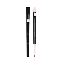 (double-head lip line pen suit) PUCO persistent lip line explicit color outline lip-shaped pen brushed lipstick portable