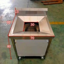 Kitchen swill table leftover food collection truck Taiwanese food restaurant commercial recycling trash can canteen swill truck collection table