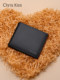 Chris Kiss Official Flagship Store Men's Wallet Short Style Genuine Leather Cowhide Wallet Business Authentic Gift Box