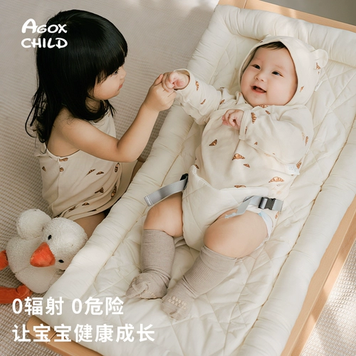 Детская антирадиационная качалка из натурального дерева для новорожденных для сна