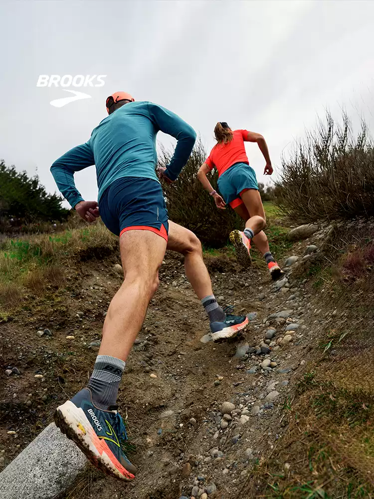 Brooks catamount mountain cat 4 trail running shoes - men's & women's outdoor hiking & trekking - slip resistant