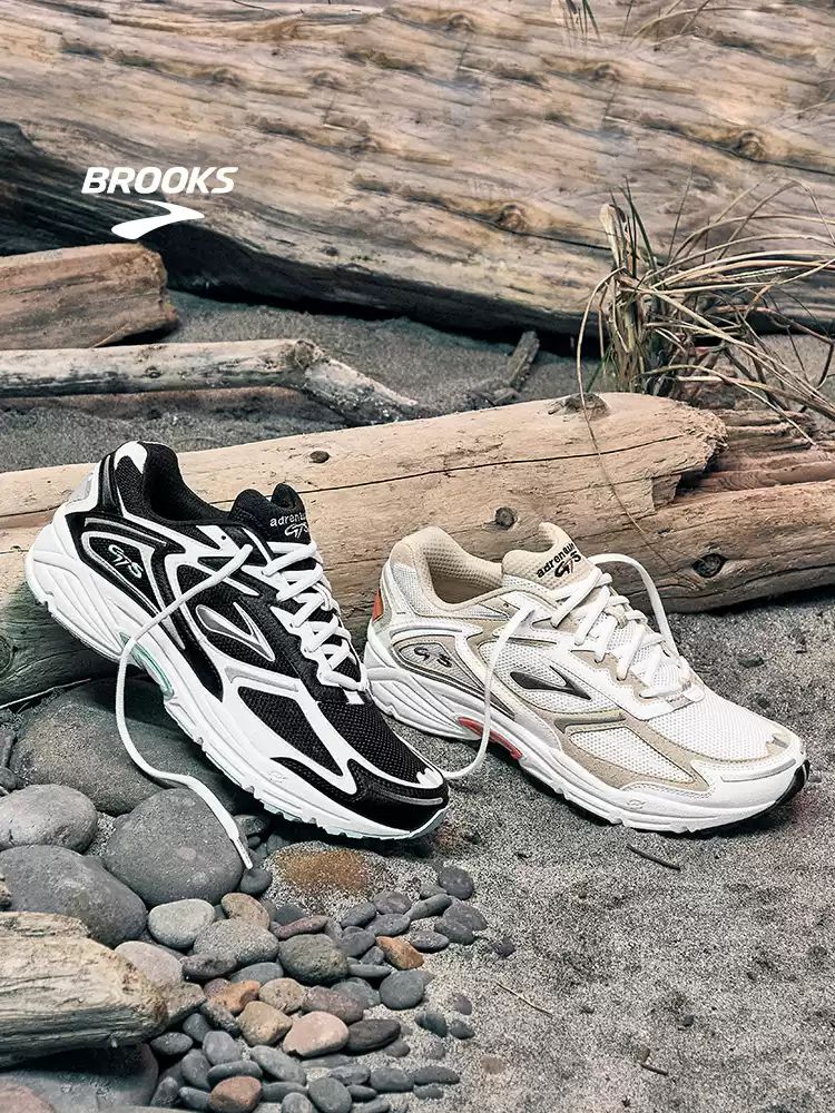 Brooks adrenaline gts - couple's casual chunky sneakers, retro running shoes