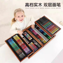 Children drawing tools Painting suit Pupils Water colour pens Advanced gift boxes Kids Fine Arts Supplies Birthday Gifts