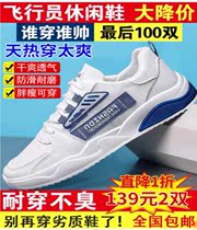 Ditishan men shoe pilot casual shoes in summer men with breathable mesh sneakers BX88