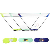 Custom standard Wellshun badminton net rack portable foldable cross-border e-commerce Amazon AliExpress