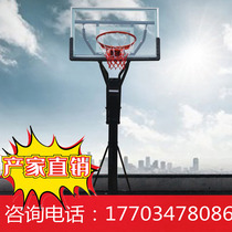OUTDOOR BASKET BALL RACK HOME MOVABLE ADULT ADULT THROW BASKETBALL HOLDER CAN LIFT BASKET SINGLE-ARM OUTDOOR STANDARD