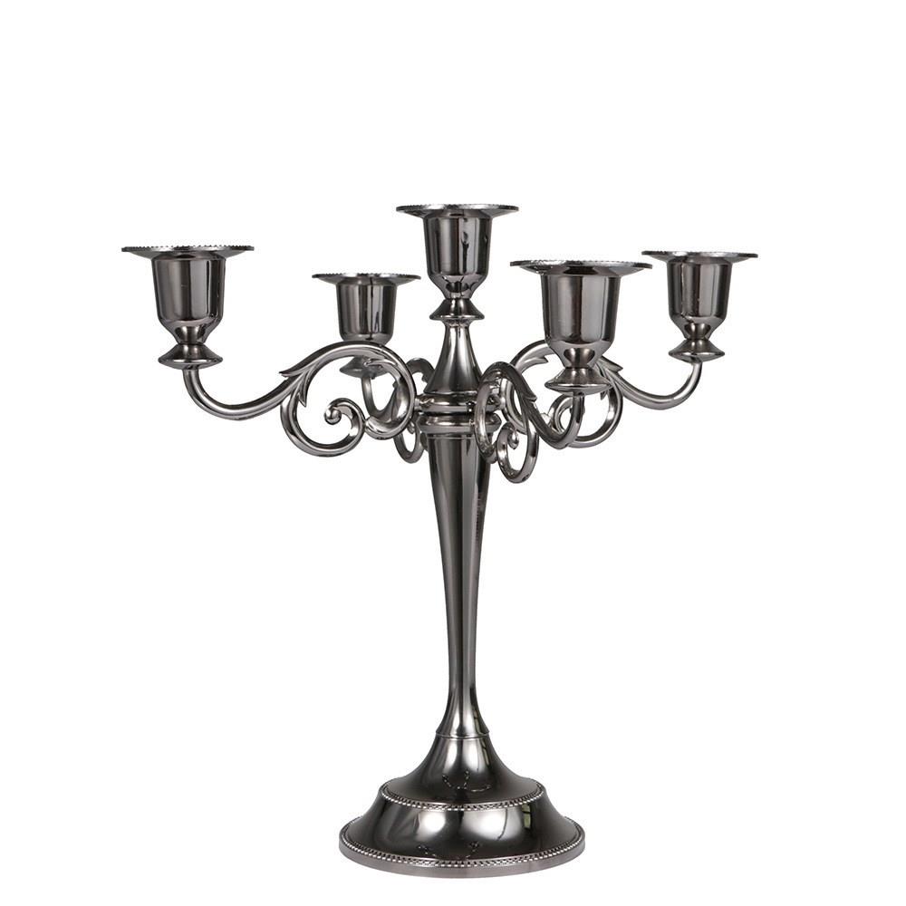 Wax candle table European-style living-room swing piece retro home candlelight night table candlesticks wedding wedding decoration hem decoration