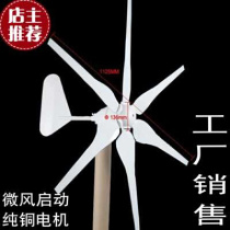 Set of six blades 30 breeze 12V202 wind turbine complementary small Wx home wind and solar system 24VV customized
