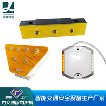 Tunnel photoelectric delineator highway bridge guardrail road attached delineator solar LED induction light