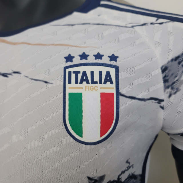 2023PlayerVersionItalyAwaySoccerJersey ເສື້ອກິລາບານເຕະ