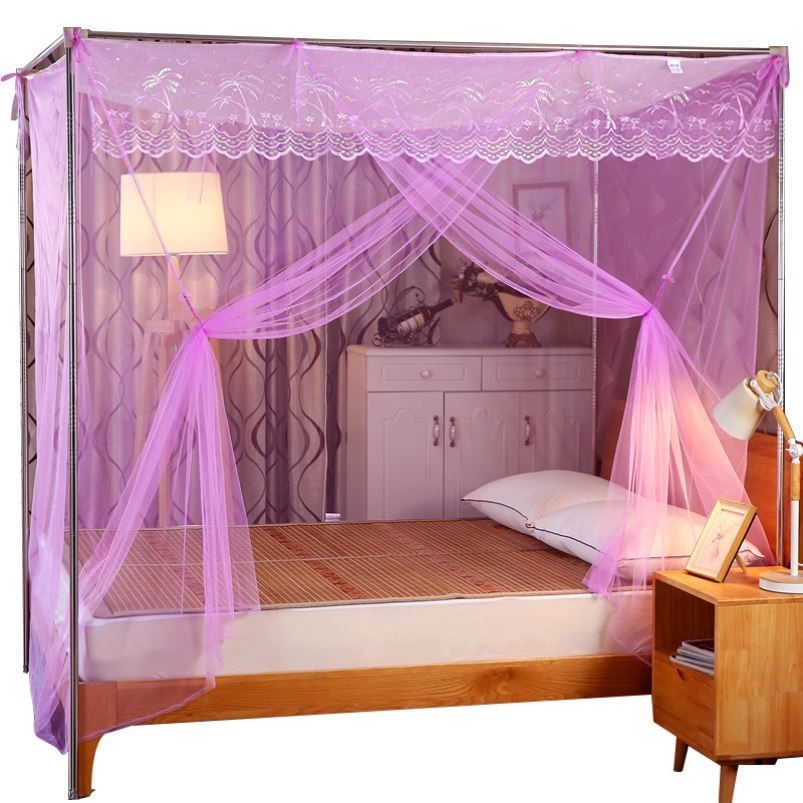 Mosquito net cloth home double encryption single door square roof traditional 1 5m1 8m 2m floor to increase old-fashioned mosquito