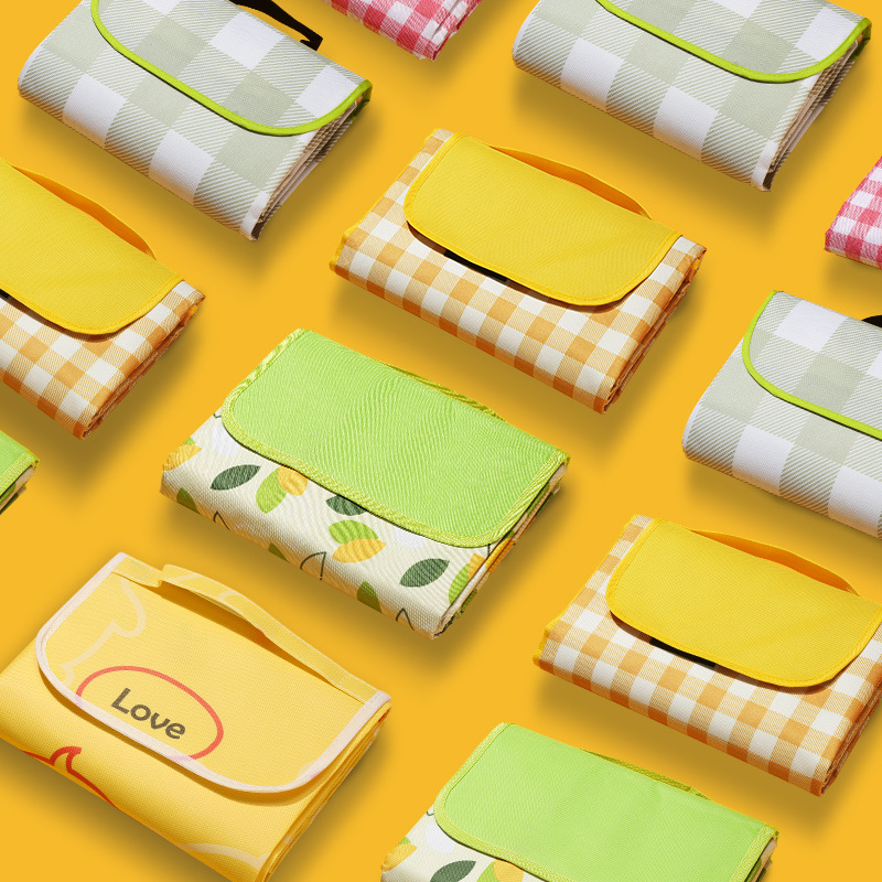 Picnic mat thickens outdoor picnic cloth camping waterproof cushion portable tidal-proof tent folding mat