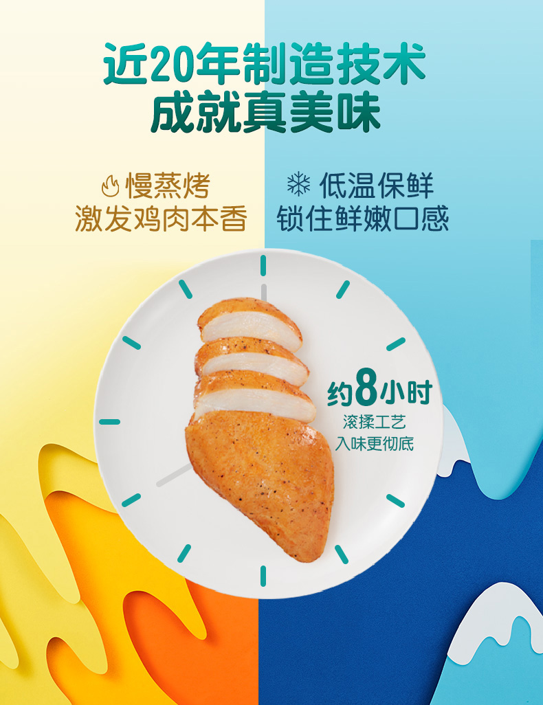 优形 沙拉鸡胸肉 100g*20袋 多口味可选 图1
