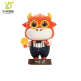 Фигурка, индивидуальная мультяшная кукла из мягкой резины из ПВХ, делается под заказ, с печатью вашего логотипа