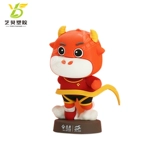 Фигурка, индивидуальная мультяшная кукла из мягкой резины из ПВХ, делается под заказ, с печатью вашего логотипа