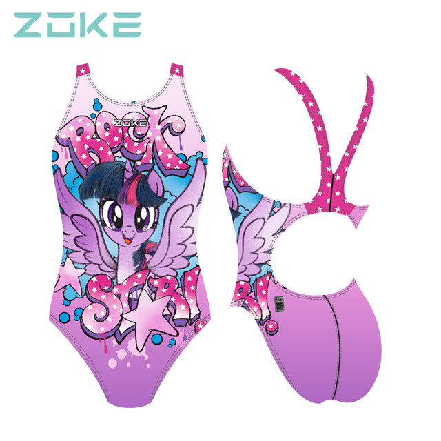 zokezhouke ເດັກ​ຍິງ swimsuit ການ​ຝຶກ​ອົບ​ຮົມ​ເປັນ​ມື​ອາ​ຊີບ​ການ​ແຂ່ງ​ຂັນ​ຍິງ swimsuit ຫນຶ່ງ​ສິ້ນ​