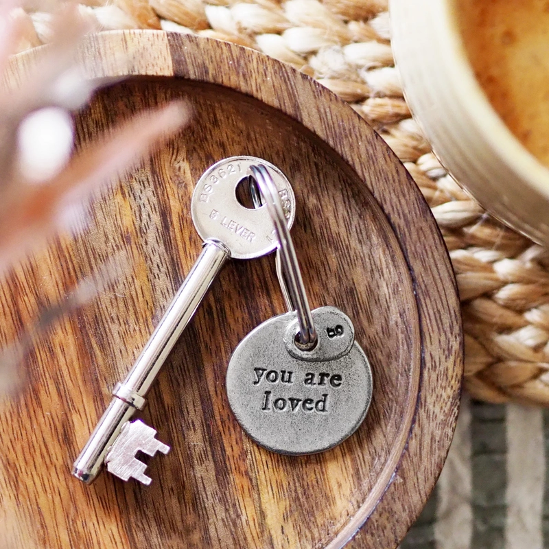 Hanging Ornament Keychain, Highly Beloved, British Handmade Kutuu Import, Couple Gift Pendant, Creative Birthday Gift