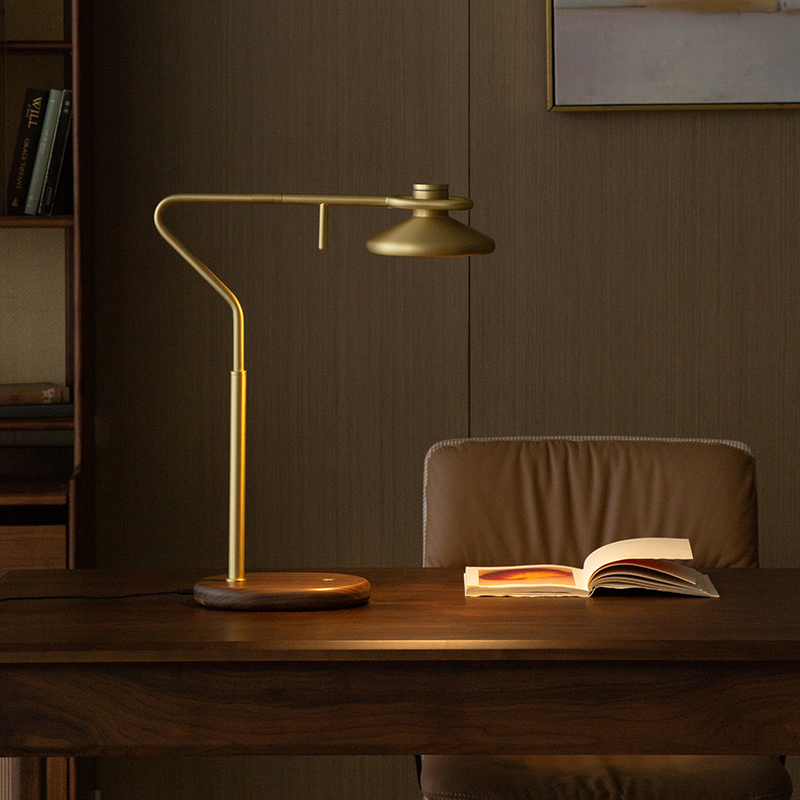 Ziilamp Cos Desk Lamp Study Desk Lamp Industrial Style Reading Lamp Metal Lamp Simple Office Lamp Bedroom Desk Lamp