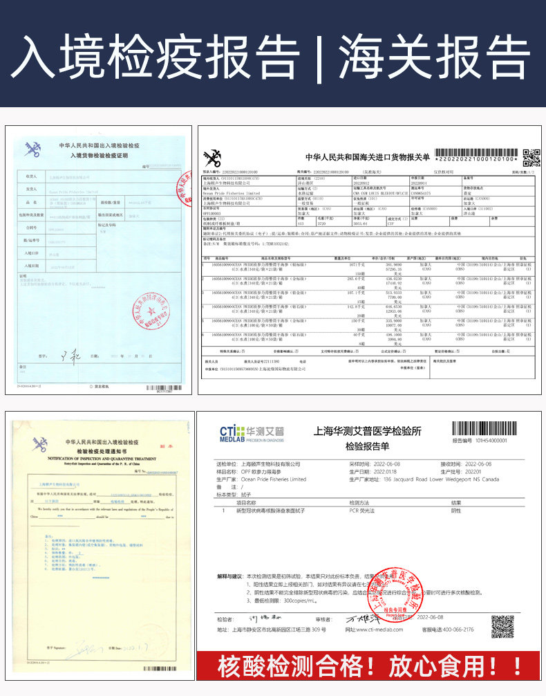 加拿大进口 欧参力得 红极参 即食海参 252g真空包装 天猫优惠券折后￥59.9顺丰包邮（￥89.9-30）