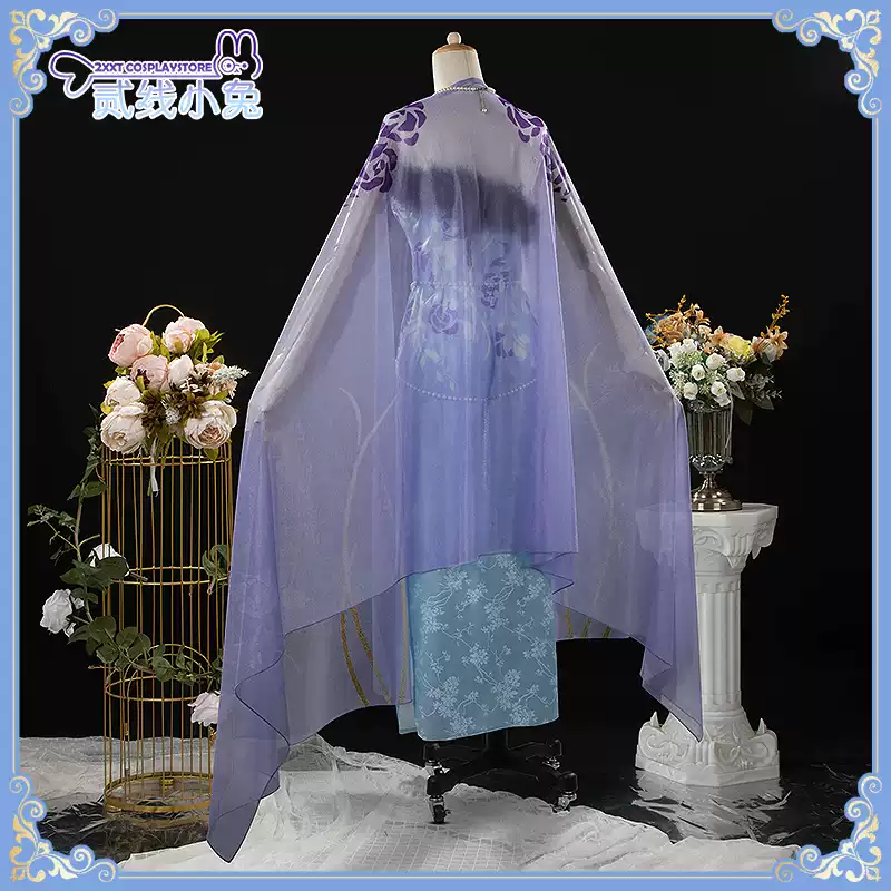 二线小兔赛马娘cos服蔚蓝加冕极峰花嫁cosplay服装