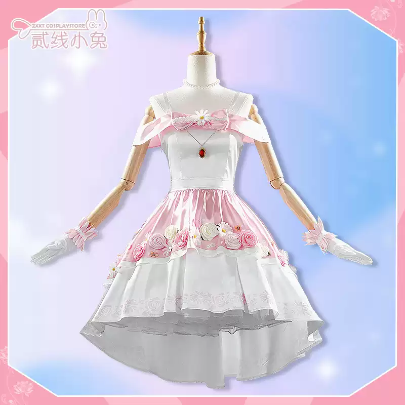 二线小兔赛马娘Sweet Juneberry花嫁西野花新衣服cosplay服装