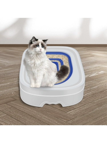 Новый приседающий туалет для кошек и кошек, туалет для кошек, приседающий туалет для собак, заменяет лоток для кошачьего туалета и устройство для дефекации