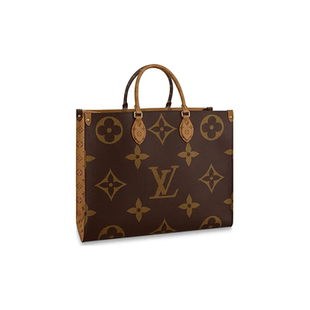 大號(hào) 9.9新Louis Vuitton 路易威登OnTheGo托特包女款 中號(hào)手提包